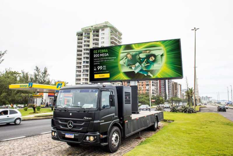 Anúncio em Painel Digital Led Epia Sul - Anúncio em Caminhão Led