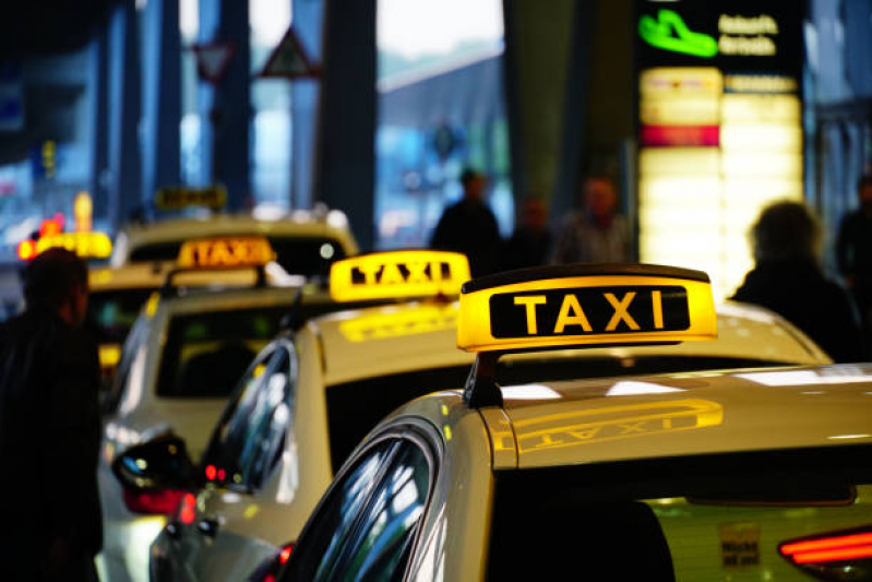 Luminoso Led Táxi Contato Ilha Comprida - Luminoso para Táxi