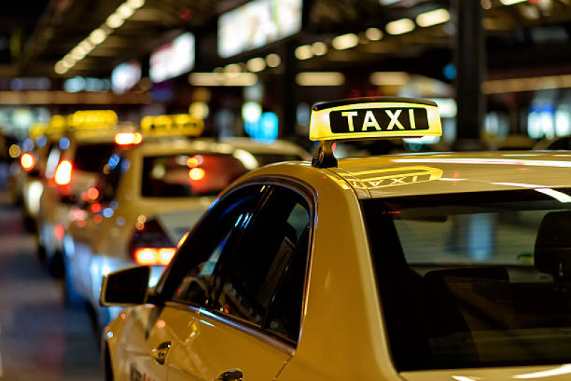 Luminoso para Táxi sem Fio Whashington Luiz - Luminoso para Táxi Led