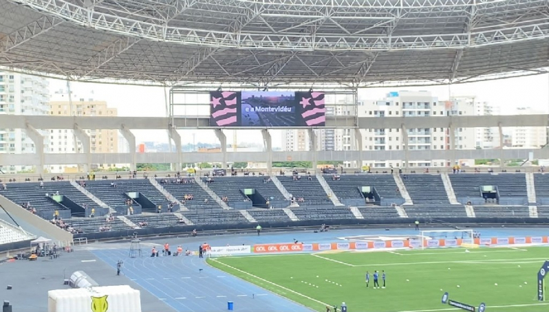 Mídia e Propaganda em Estádios Irajá - Mídia em Outdoor de Estádio Recreio dos Bandeirantes