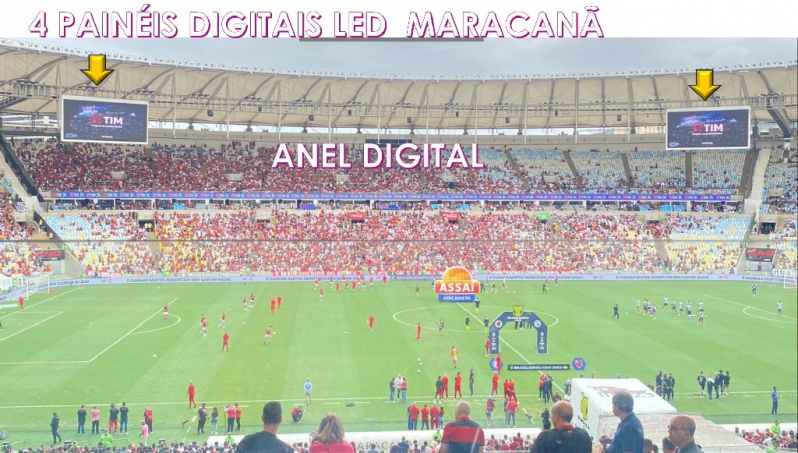 Mídia em Estádio Valor Jardim América - Mídia e Propaganda em Estádios Zona Sul do Rio
