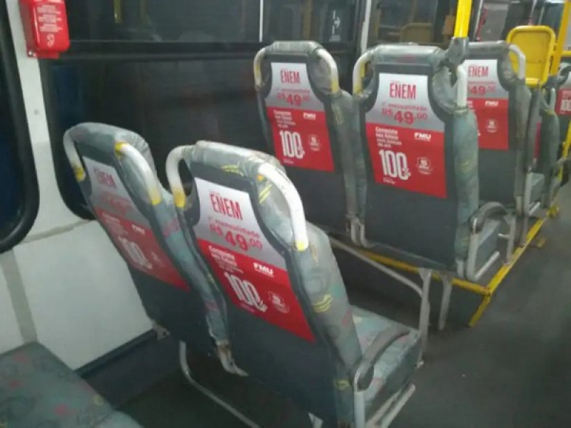 Mídia ônibus São Domingos - Busdoor Anúncio para Publicidade Rio de Janeiro