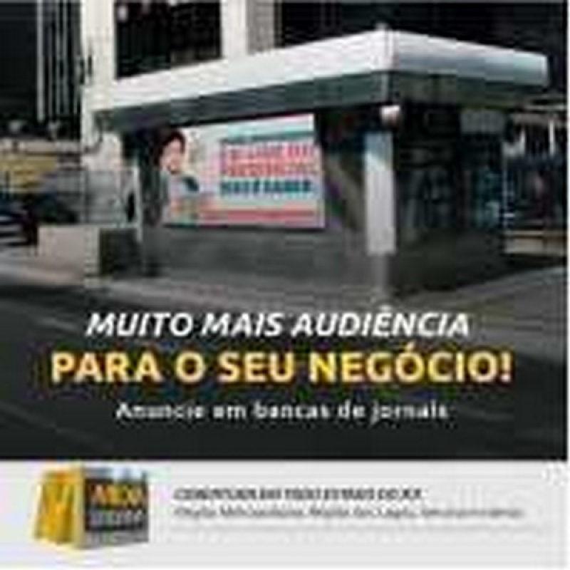 Orçamento de Anúncio em Outdoor Lonado Botafogo - Anúncio em Bancas Lonadas
