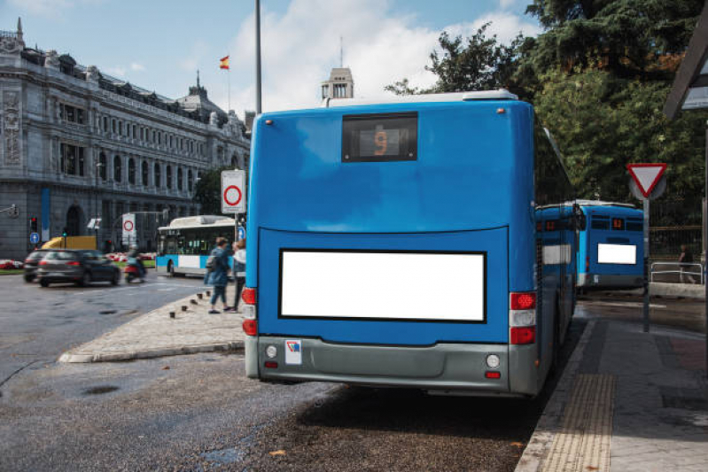 Propaganda de Busdoor Empresa Preço Capão Redondo - Propaganda Traseira de ônibus Busdoor