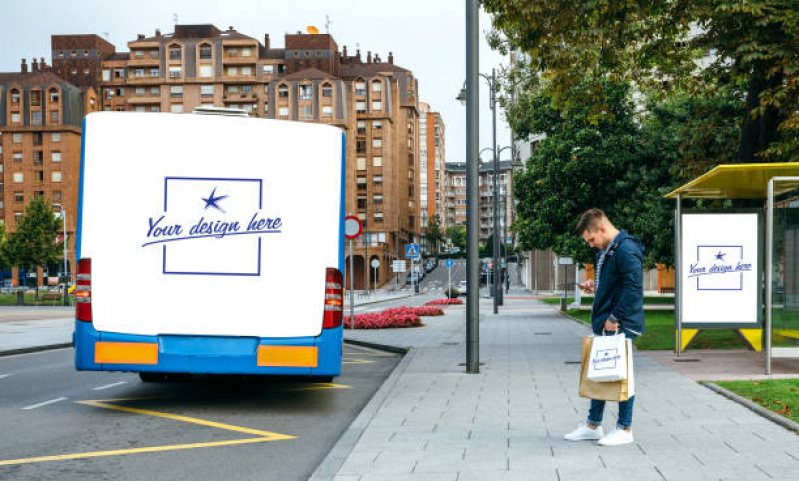 Propaganda em ônibus Busdoor Leblon - Propaganda Busdoors para Vidros Traseiros