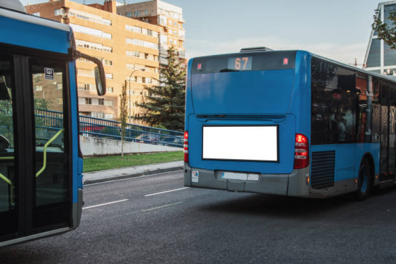 Propaganda Traseira de ônibus Busdoor Preço Rio de Janeiro - Propaganda de Busdoor Empresa