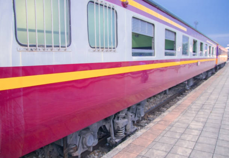 Serviço Adesivagem de Trem Araruama - Serviço de Envelopamento de Trem