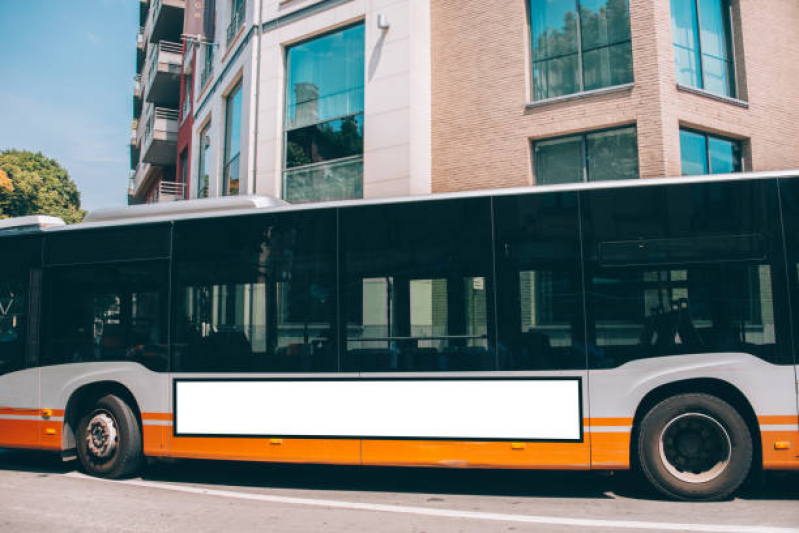 Serviço de Adesivagem de ônibus Orçar Vila Anastácio - Serviço Plotagem em ônibus