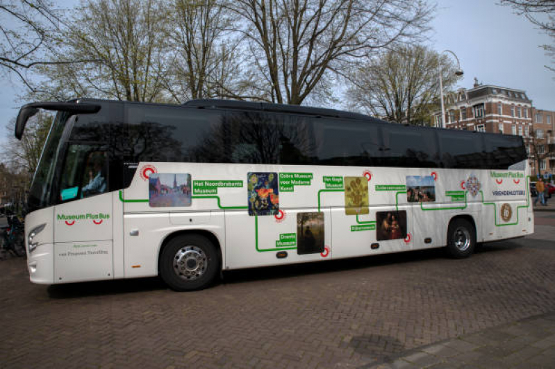 Serviços de Plotagem em ônibus Estrutural - Serviços de Envelopamentos de ônibus