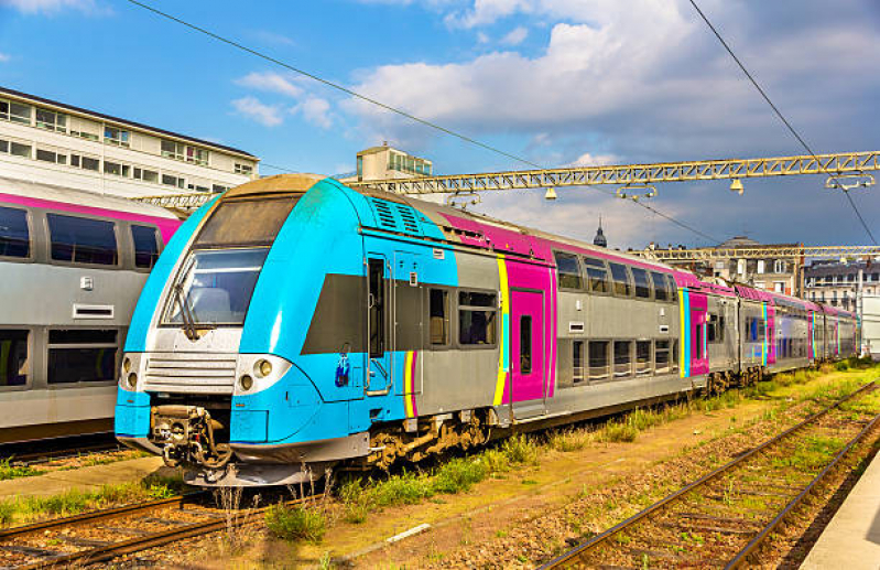 Serviços de Plotagem para Trem Butantã - Serviços Envelopamento de Trem