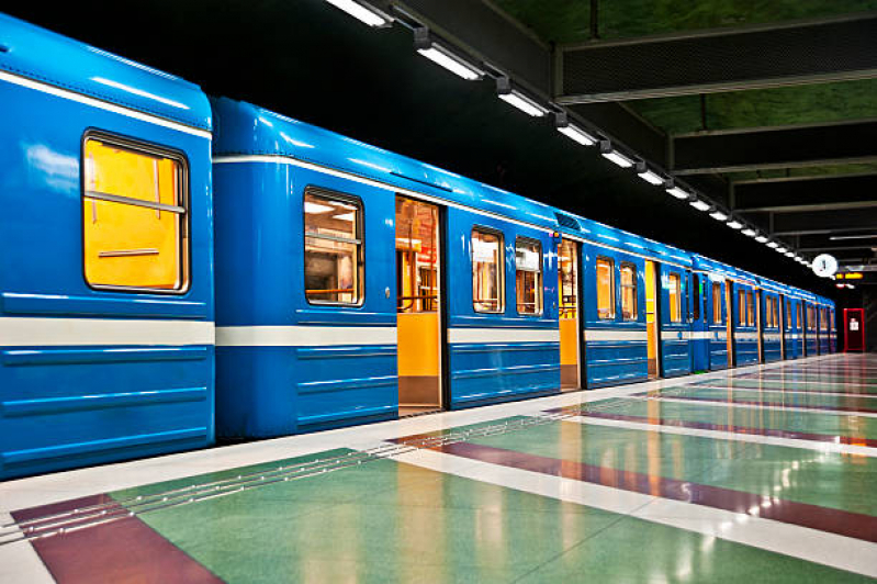 Serviços Plotagem em Metrô Orçar Gávea - Serviços Envelopamento de Metrô