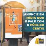 anúncio em ônibus Vila Graciosa