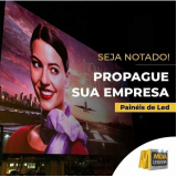 anúncio led para banca de jornal Alameda da Serra
