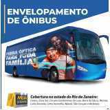 mídia em ônibus envelopado Vila Santa Clara